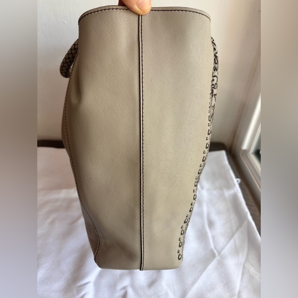 Brighton NWT Ferrara Nova Rafaela Beachwood Soft Leather Tote Boho Chic - Picture 4 of 16